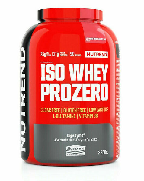 Nutrend ISO Whey prozero čokoládové brownies 2250g porovnat ceny