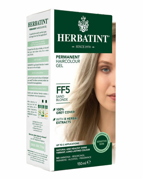 Herbatint Permanentní barva na vlasy písková blond FF5, 150ml porovnat ceny