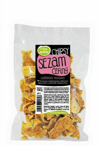 Green Apotheke Chipsy s černým sezamem 100g porovnat ceny