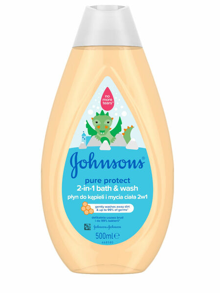 Johnson's Baby Pure Protect Koupel a mycí gel 2v1 500 ml porovnat ceny