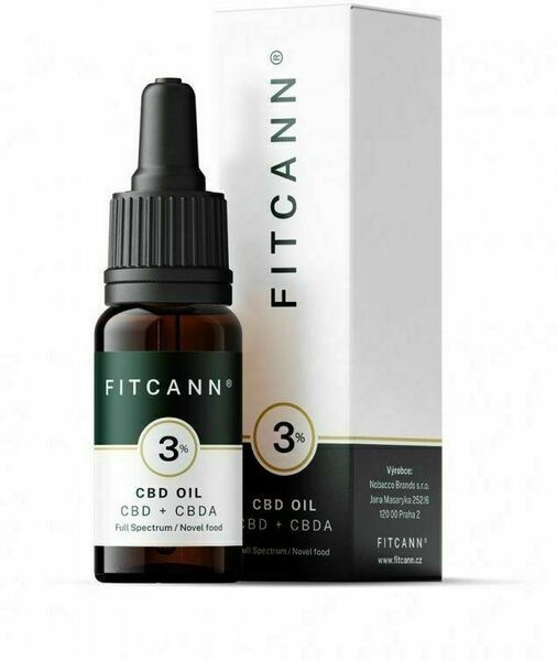 Fitcann CBD 3% olej 10 ml porovnat ceny