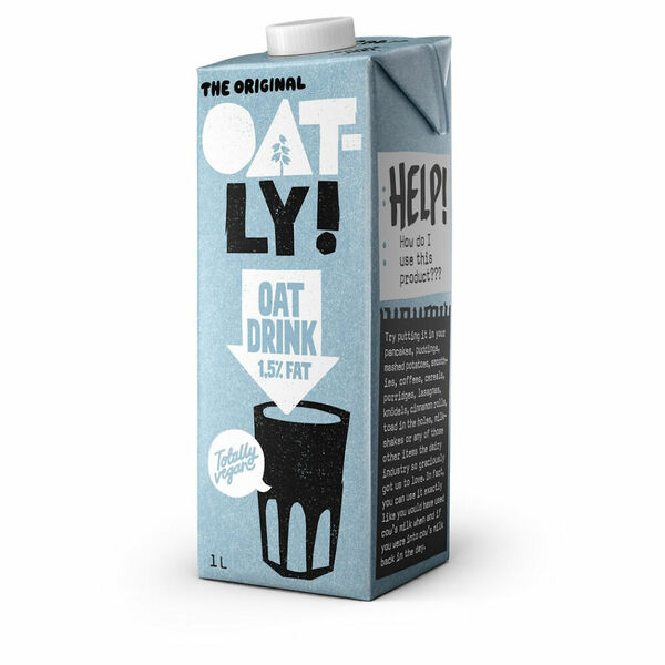 OATLY Ovesný nápoj 1,5% tuku 1 litr porovnat ceny