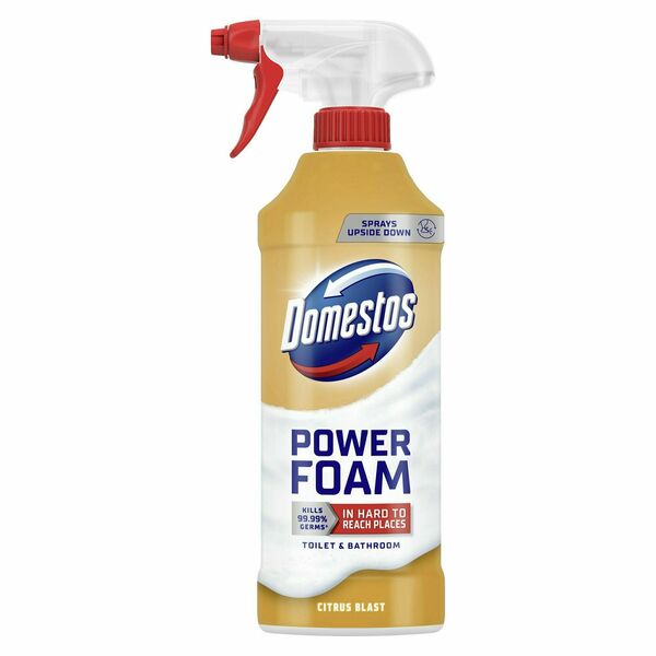 Domestos Power Foam Citrus Blast Pěnový čistič toalet a koupelen 435 ml porovnat ceny