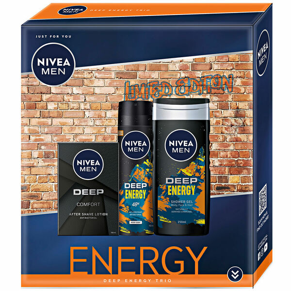 NIVEA Men Energy Deep Dárkové balení porovnat ceny