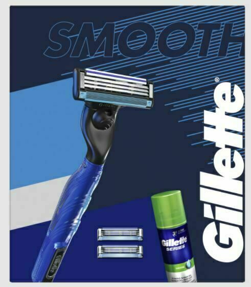 Gillette Dárková sada Mach3 Start - Holicí strojek + 2 hlavice + gel na holení porovnat ceny