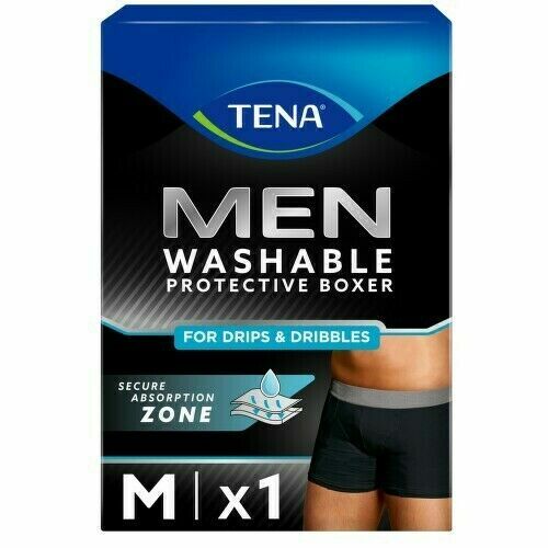 TENA Men Washable Boxers M černé inkontinenční boxerky 3ks porovnat ceny
