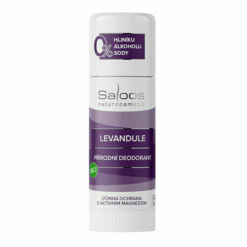 Saloos Bio přírodní deodorant Levandule 60g porovnat ceny