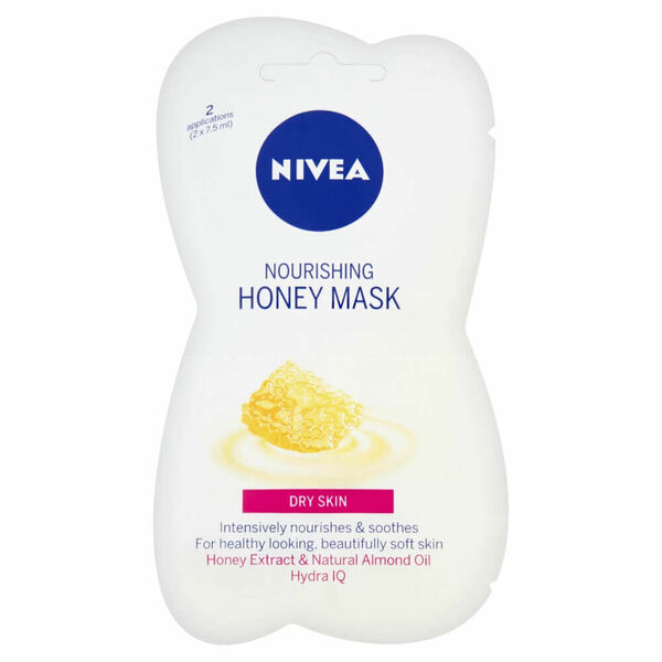 NIVEA Výživná medová maska pro suchou pleť 2 x 7,5 ml porovnat ceny