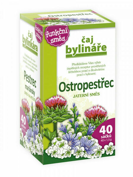 Čaj Bylináře Ostropestřec jaterní směs 40x1.5g porovnat ceny
