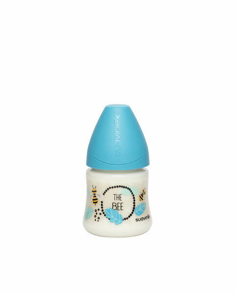 Suavinex Láhev kulatá savička latex modrá včela 150ml porovnat ceny