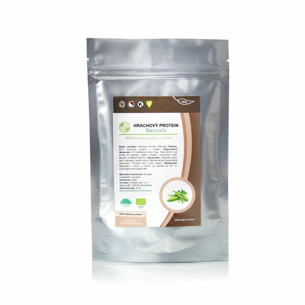 Naturalis Hrachový protein BIO 250 g porovnat ceny