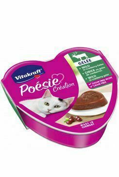 Vitakraft Cat Poésie Konz. želé Zvěř.,brusinka 85g porovnat ceny