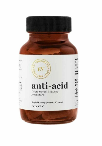 ECCE VITA Anti-Acid Bio 60 kapslí porovnání ceny