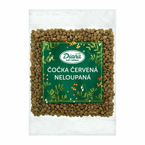 Diana Company Čočka červená neloupaná 500g porovnat ceny