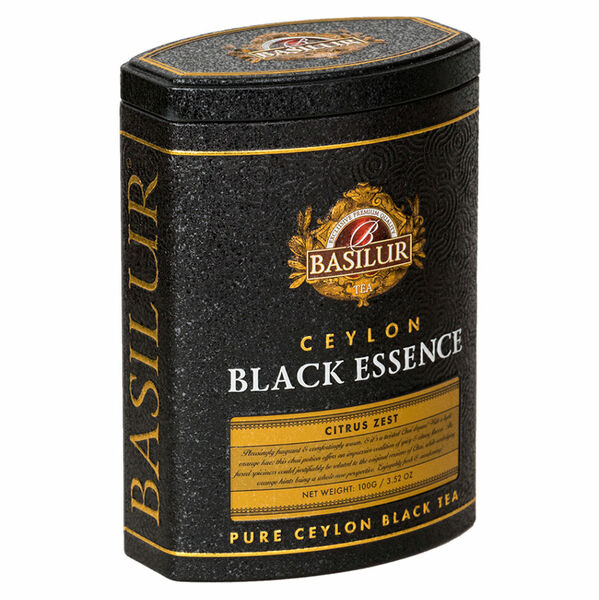 BASILUR Black essence citrus zest černý čaj 100 g porovnat ceny