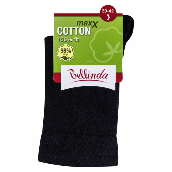 BELLINDA Dámské ponožky cotton max 39-42 černé 1 kus porovnat ceny