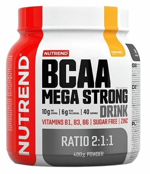 Nutrend BCAA Mega Strong Drink mango sorbet 400g porovnat ceny