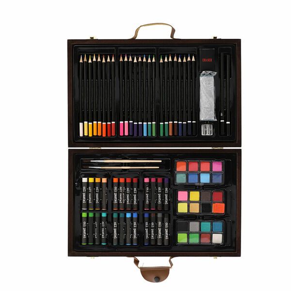 TEDDIES Sada na malování art box kreativní sada v dřevěném kufříku 79 ks porovnat ceny