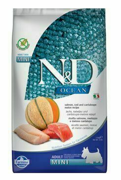 N&d Ocean Dog Adult Mini Salmon & Cod & Melon 800g porovnat ceny