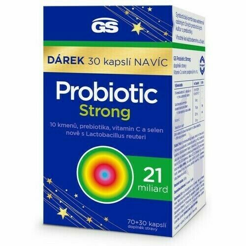 GS Probiotic Strong cps.70+30 dárek porovnat ceny