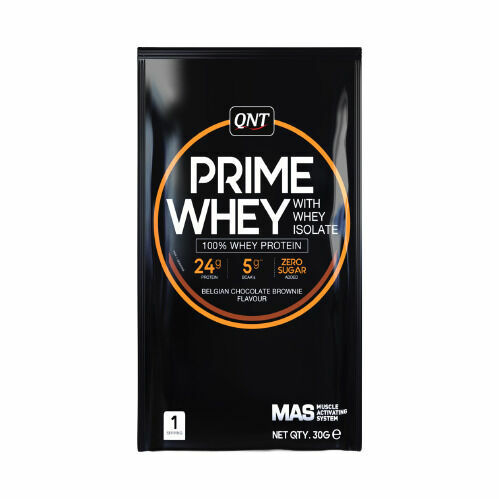 QNT Prime Whey Protein Belgian Chocolate Brownie - 30g porovnat ceny