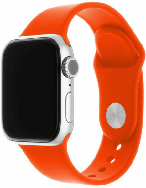 FIXED Silicone Strap pro Apple Watch 42/44/45mm - Set silikonových řemínků - meruňkový porovnat ceny