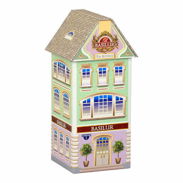 BASILUR Festival Tea House Boulevard 1 zelený sypaný čaj 75 g porovnat ceny