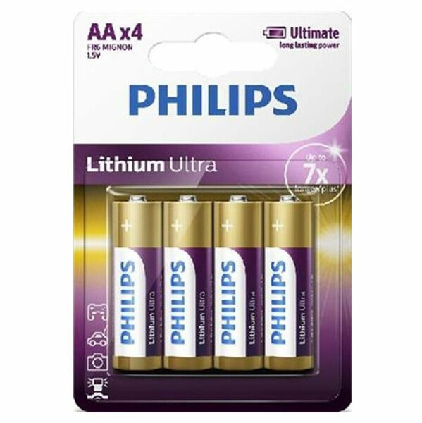 PHILIPS FR6LB4A/10 tužkové baterie 4 kusy porovnat ceny