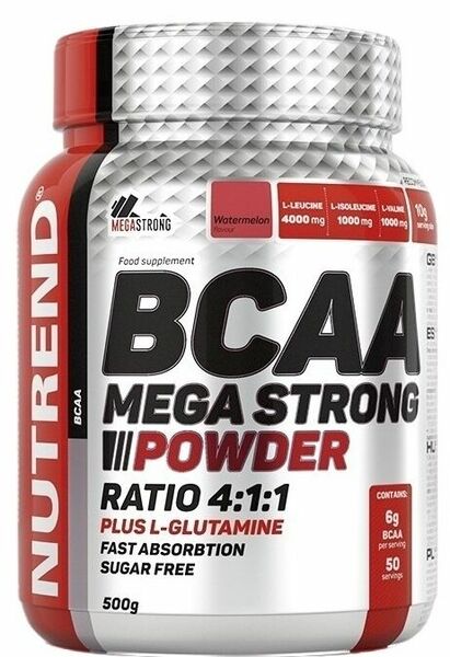 Nutrend BCAA Mega Strong Powder Meloun 500g porovnat ceny