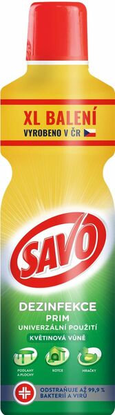 Savo Prim Dezinfekční prostředek, Květinová vůně 1,2l porovnat ceny