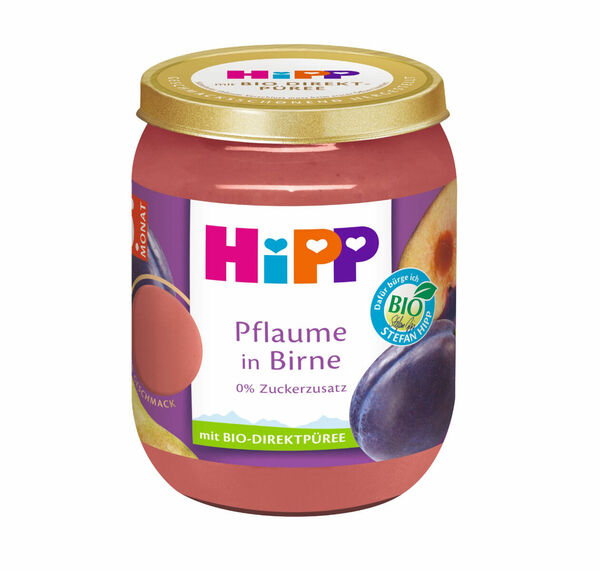 Hipp BIO Hrušky se švestkami 160 g porovnat ceny