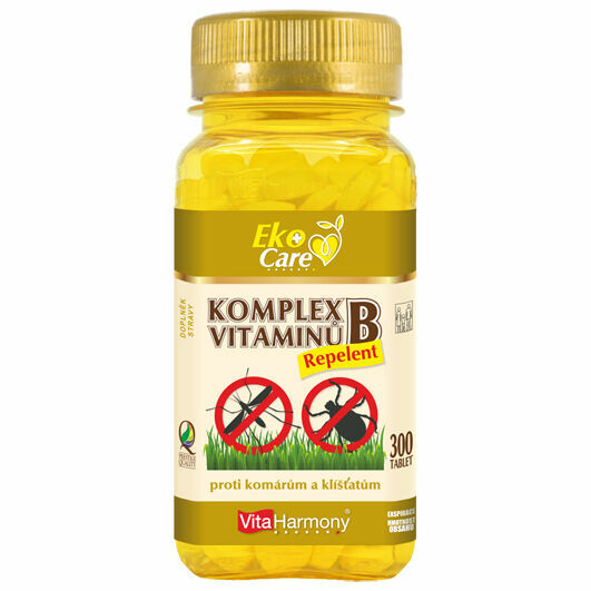 VitaHarmony, s.r.o.  VitaHarmony Komplex vitaminů B Repelent 300ks porovnat ceny