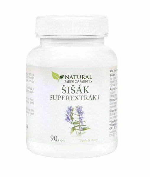 Natural Medicaments Šišák superextrakt 90 kapslí porovnat ceny