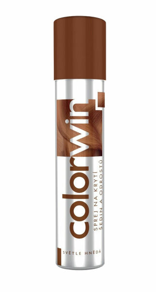 Colorwin sprej na krytí šedin světle hnědý 75ml porovnat ceny