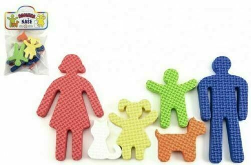 Teddies Vodolepky Pěnové dílky Naše rodinka 6ks v sáčku porovnat ceny