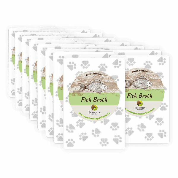 BOHEMIA Fish Broth rybí vývar pro psy BOX 15x100 ml porovnat ceny