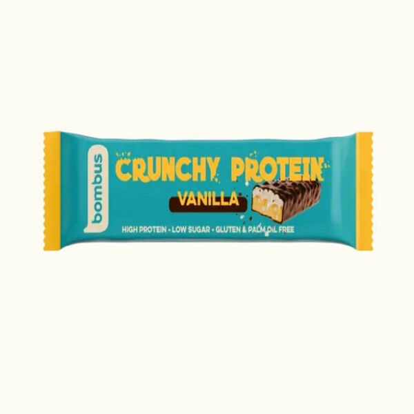 BOMBUS Crunchy protein vanilla 50 g porovnat ceny
