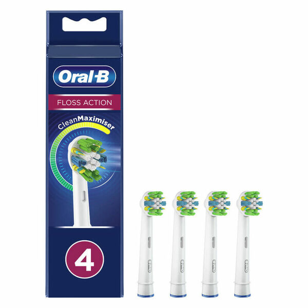 ORAL-B EB 25-4 Floss Action s technologií CleanMaximiser náhradní hlavice 4 kusy porovnat ceny