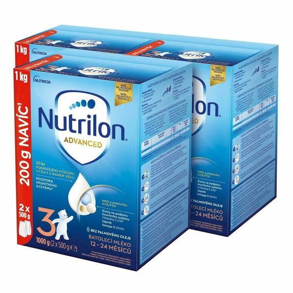 Nutrilon Advanced 3 3x1000 g porovnat ceny