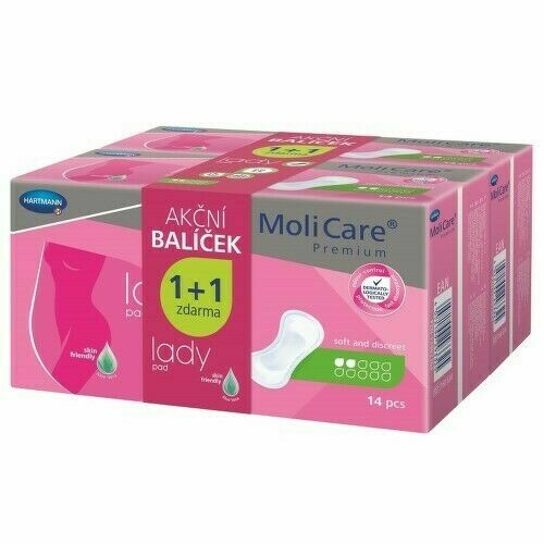 MoliCare Premium Lady pad 2 kapky 14+14ks porovnat ceny