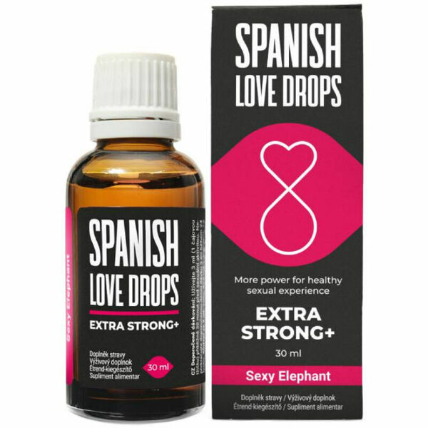 Sexy Elephant Španělské mušky Růžový Slon Extra STRONG+ (30 ml) porovnání ceny