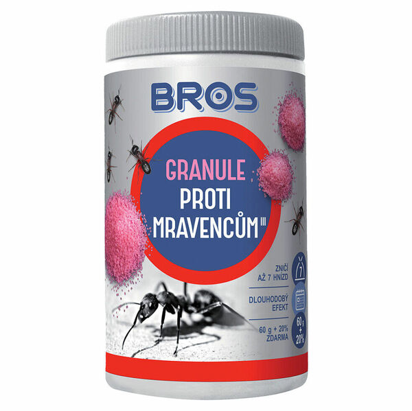 BROS Granule proti mravencům 60 + 20 % gratis porovnat ceny