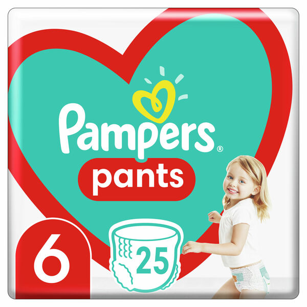 Pampers Plenkové Kalhotky Pants velikost 6 25ks porovnat ceny