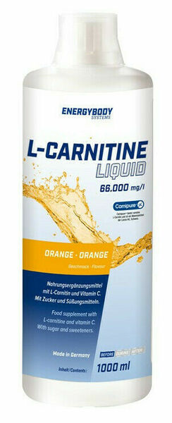 Energybody L-Carnitin Liquid Pomeranč 1000ml porovnat ceny