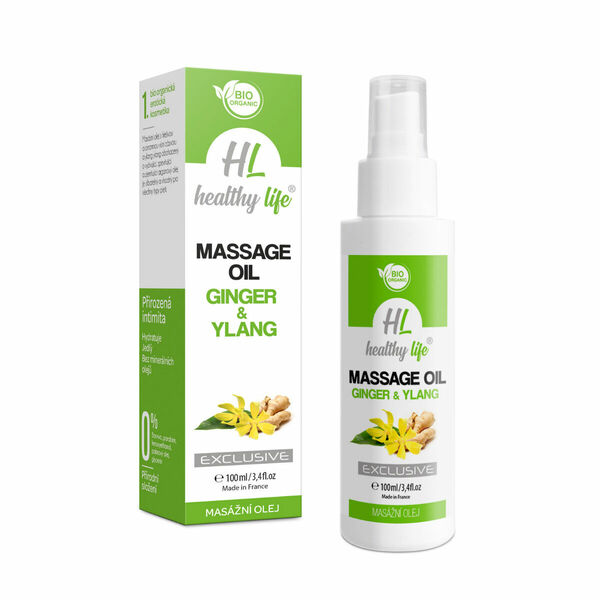 Healthy life Masážní olej Ginger&Ylang 100 ml porovnat ceny