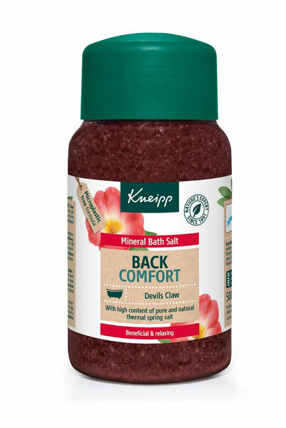Kneipp Sůl do koupele Back comfort 500 g porovnat ceny