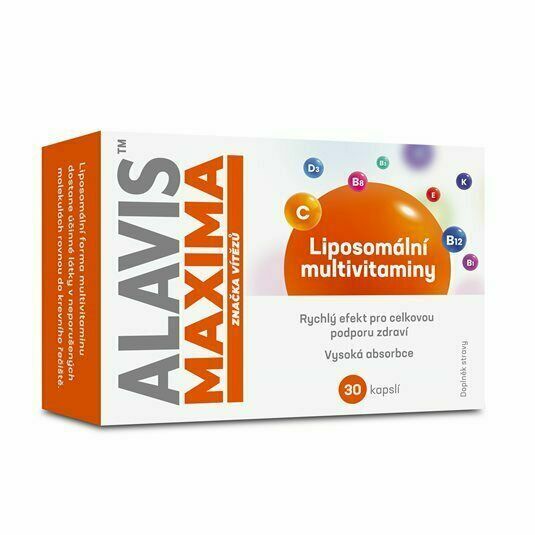 ALAVIS™ MAXIMA Lipozomální multivitaminy  30 kapslí porovnat ceny