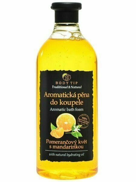 Body Tip Aromatický pěna do koupele Pomerančový květ s mandarinkou 750 ml porovnat ceny