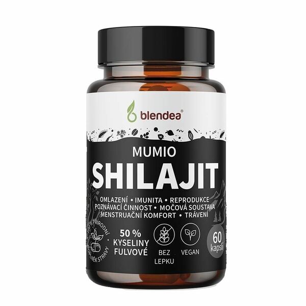 Blendea Mumio Shilajit 60 kapslí porovnání ceny