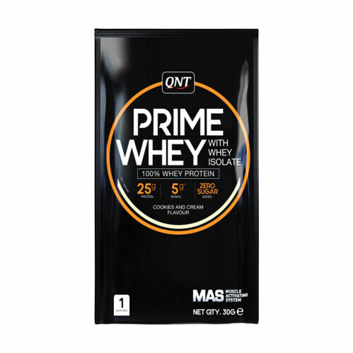 QNT Prime Whey Protein Cookies & Cream 30g porovnat ceny